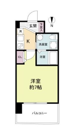 江坂駅 徒歩7分 6階の物件間取画像